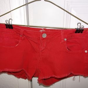 Almost Famous Red Shorts